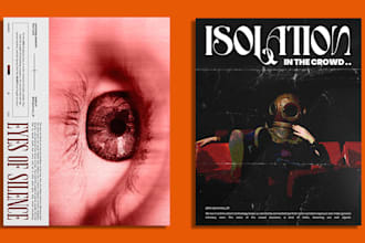 design a creative conceptual and artistic poster
