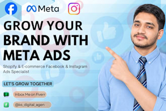do meta facebook and instagram ads campaign for shopify ecommerce growth