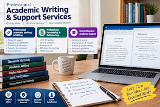 professionally format your thesis, dissertation or research project