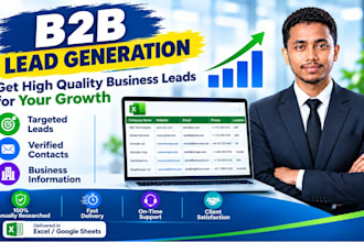 do targeted b2b lead generation and build quality leads