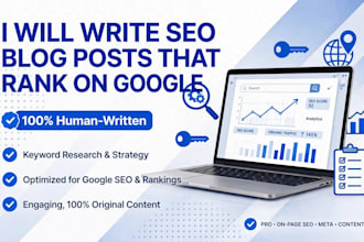 write SEO blog posts, articles, website content and ebook