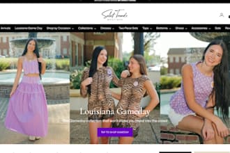 do shopify fashion store, clothing website, fashion website, boutique website
