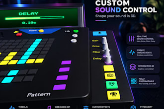 create an interactive 3d websites experience with three en blender