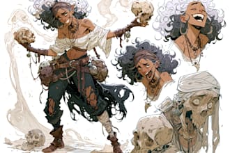 character concept art and character design