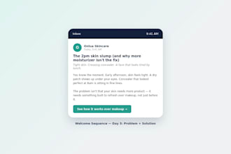 write a welcome email sequence that converts new subscribers