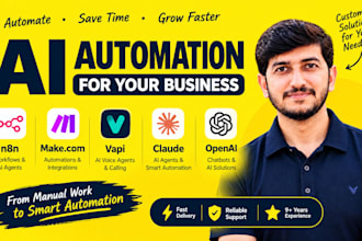 automate your business with n8n, ai agents and vapi