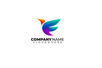 design abstract bird logo
