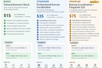 make your korean text sound natural like a native speaker