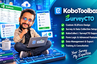 design professional xlsform and mobile survey form for kobotoolbox and surveycto