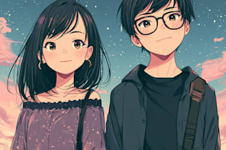 create custom anime characters