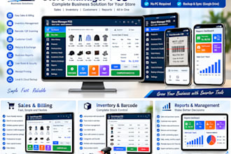 develop custom pos and inventory management software