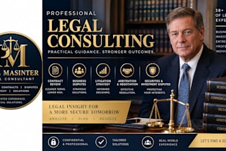 provide professional legal consulting, contract review, and dispute analysis
