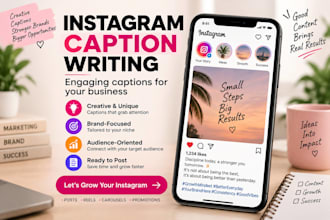 write engaging instagram captions for your business
