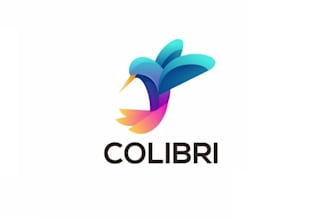 design colibri colorful gradient logo