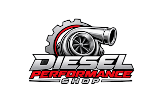 design car diesel performance shop logo