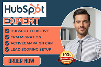 migrate hubspot to activecampaign CRM pipeline custom fields lead scoring