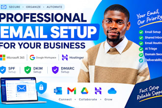build microsoft 365 google workspace hostinger ai email triage dmarc spf dkim