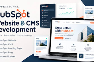 hubspot website hubspot cms hubspot landing page custom modules hubspot develop