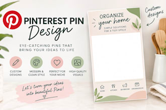 design professional pinterest pins in canva