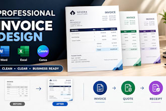 design editable invoice branded business invoice template design stationery pdf