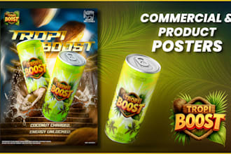 design commercial and product flyers