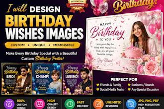 design birthday wishes images