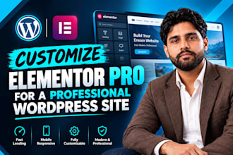 customize elementor pro for a professional wordpress site