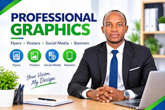 design professional flyers posters and social media graphics