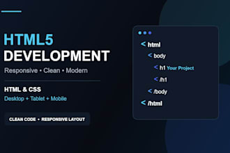 create responsive HTML5 pages