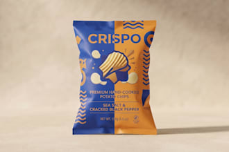 design premium logo and packaging for your brand