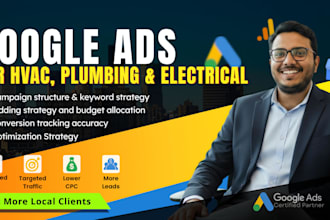 setup and manage google ads for cleaning, pest control, or landscaping business