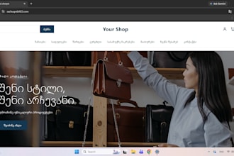 build a full stack ecommerce website with admin panel