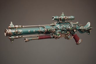 design unique weapons illustrations