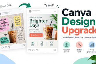 improve your canva design for social media or ads