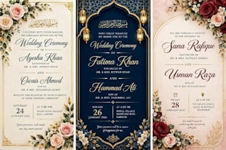 design professional promotional posters