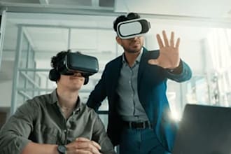 develop VR and xr apps in unity