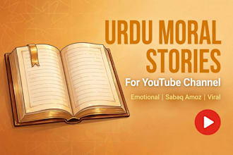 write emotional moral stories for youtube