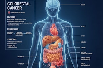 draw anatomy and medical vector illustration