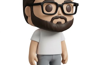 make a 3d printable vinyl figure of your picture