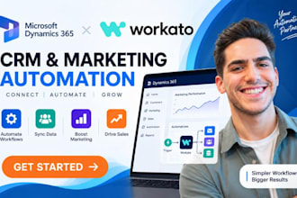 automate dynamics 365 dynamics marketing workato CRM sales marketing workflow