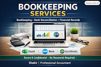 do professional bookkeeping and bank reconciliation