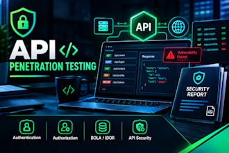 perform API penetration testing and security assessment
