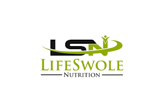 make recognizable sports nutrition logo with lifeswole