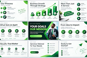 design powerpoint presentation and pitch deck