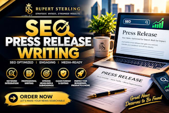 write SEO press release for business product news release uk us press release
