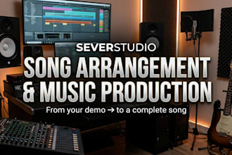 professionally arrange and produce your song from you demo