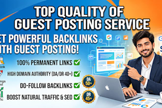 do guest posting on high da websites for seo link building