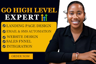 setup go high level workflow, gohighlevel website design, go high level expert