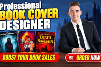 do book cover design, ebook cover, kdp cover design for amazon kdp