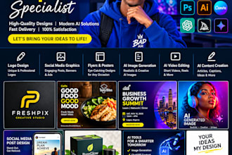 create ai images, edit photos and design graphics
